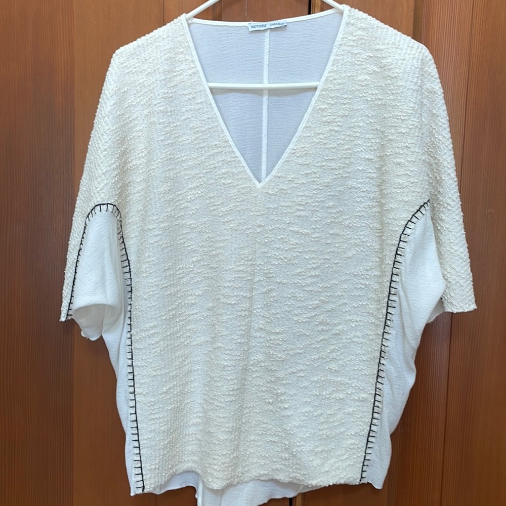 Zara oversized shirt